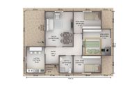 88 m² Valmistettu Talo