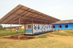 Karmod uuden sukupolven konttia käytetään aurinkoenergian varastoinnissa Nigeria