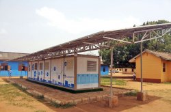 Karmod uuden sukupolven konttia käytetään aurinkoenergian varastoinnissa Nigeria